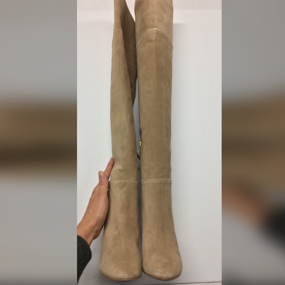 JOIE Bentlee Gesso Suede Over the Knee Boot OTK - Picture 4 of 8